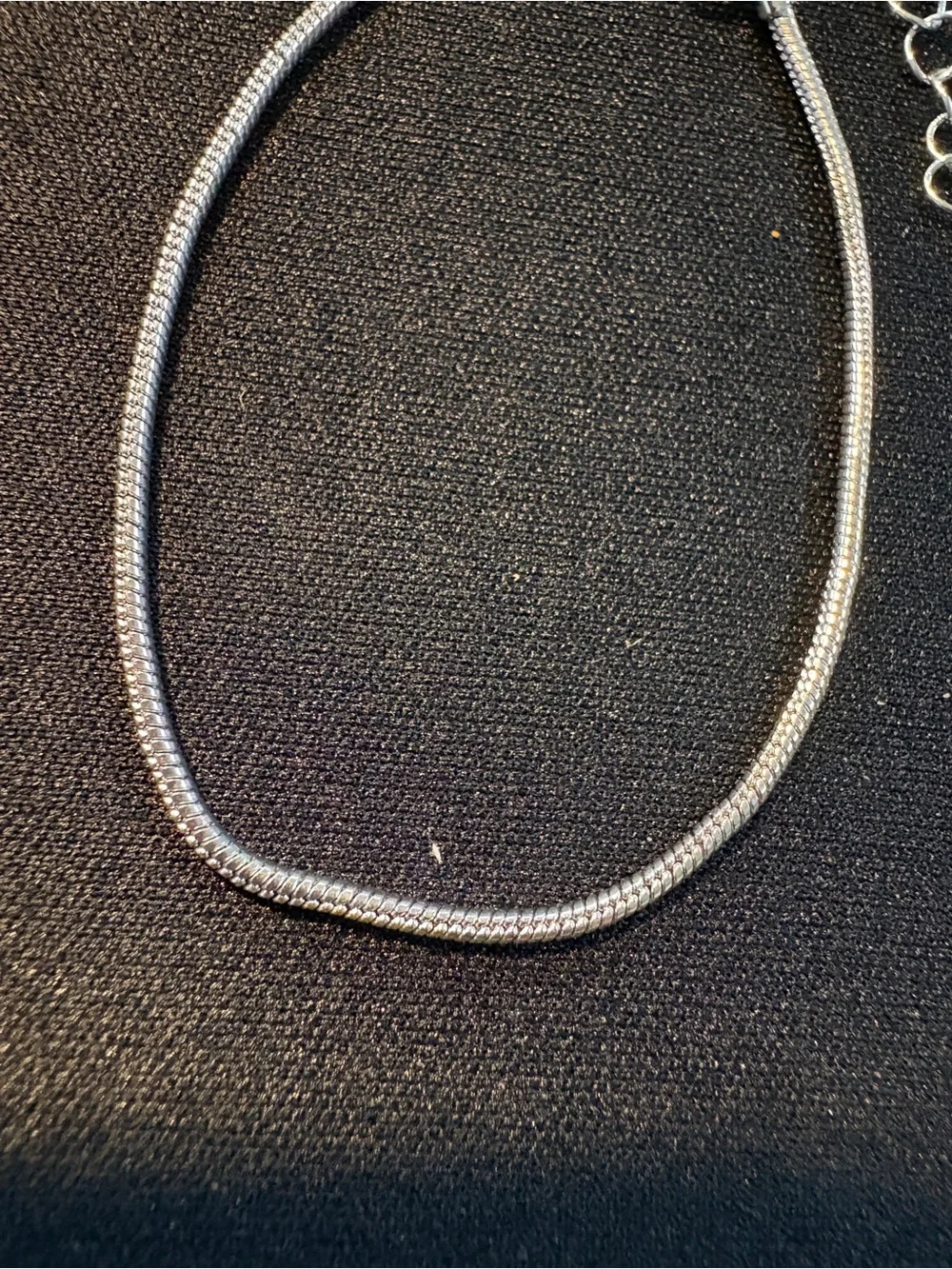 Elegant Silver-Tone Snake Chain Bracelet - Women's Accessories